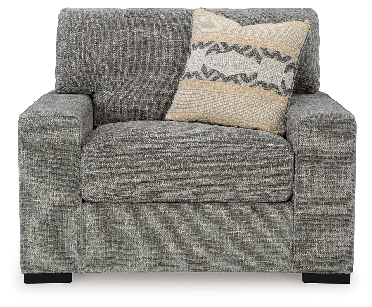 Dunmor Graphite Oversized Chair - 2490423 - Bien Home Furniture & Electronics