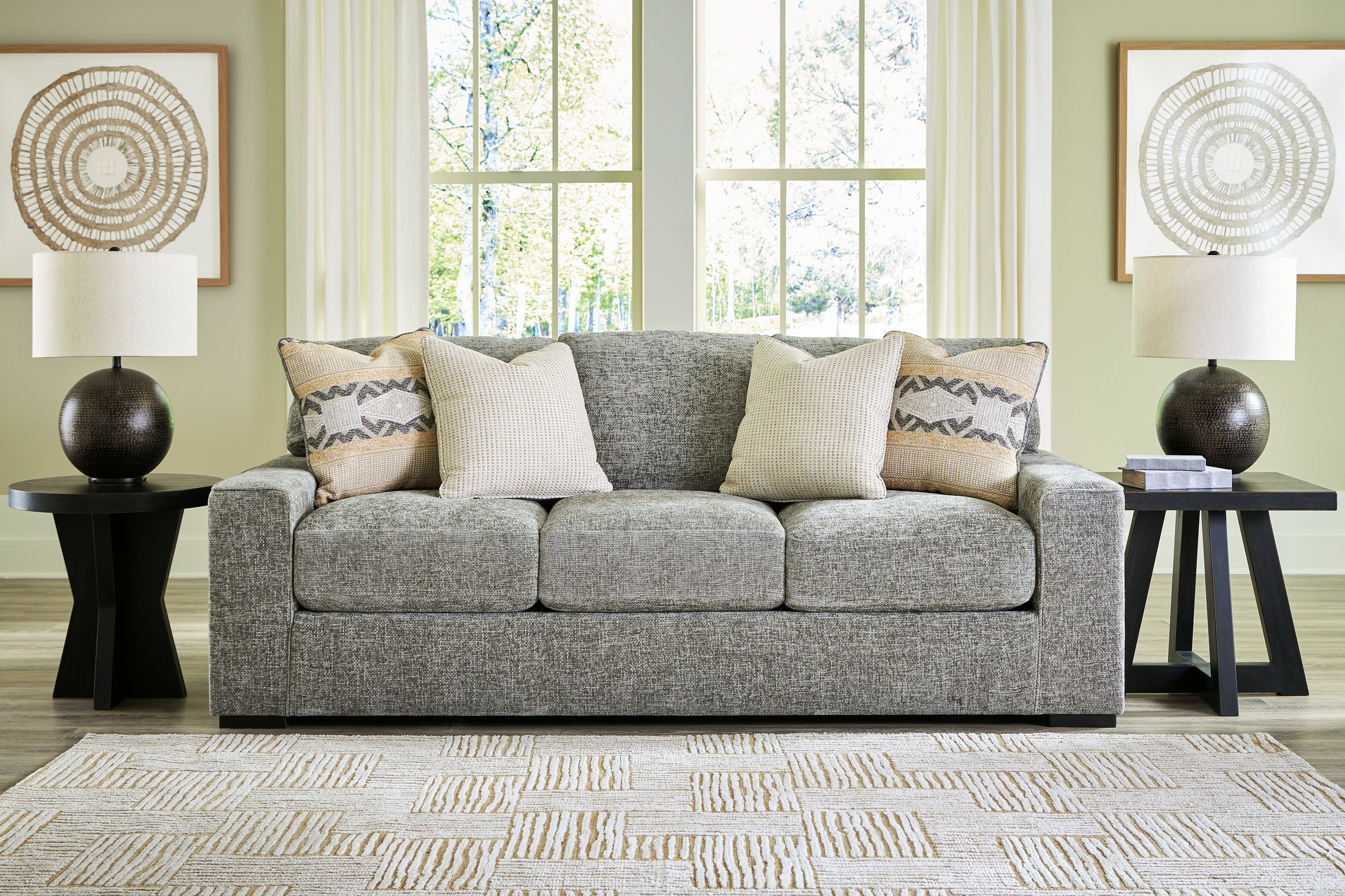 Dunmor Graphite Sofa - 2490438 - Bien Home Furniture & Electronics