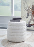 Duntler Ivory Storage Ottoman - A3000678 - Bien Home Furniture & Electronics