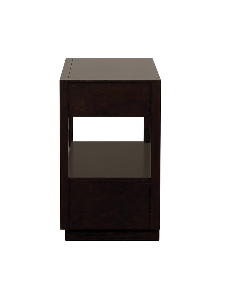Durango 2-Drawer Nightstand Smoked Peppercorn - 223262 - Bien Home Furniture & Electronics