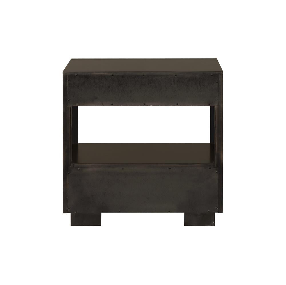 Durango 2-Drawer Nightstand Smoked Peppercorn - 223262 - Bien Home Furniture & Electronics