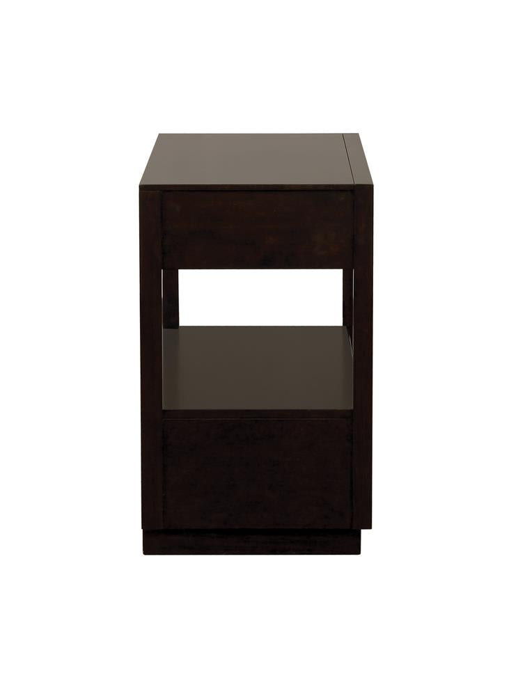 Durango 2-Drawer Nightstand Smoked Peppercorn - 223262 - Bien Home Furniture & Electronics