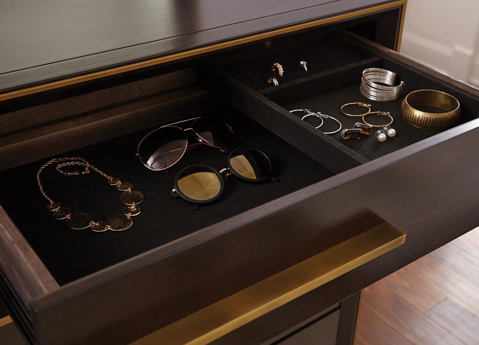 Durango 8-drawer Dresser with Mirror Smoked Peppercorn - 223263M - Bien Home Furniture & Electronics