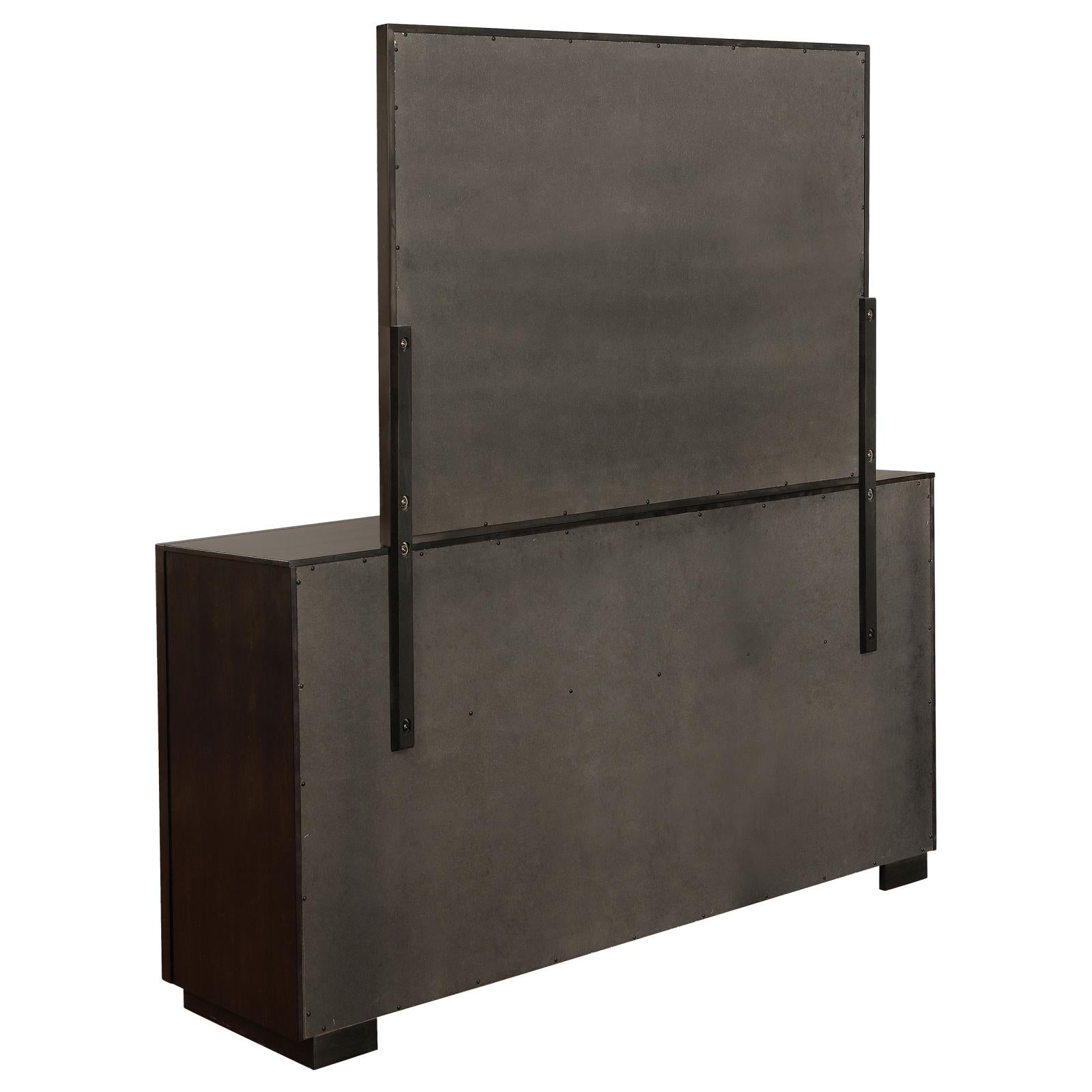 Durango 8-drawer Dresser with Mirror Smoked Peppercorn - 223263M - Bien Home Furniture & Electronics