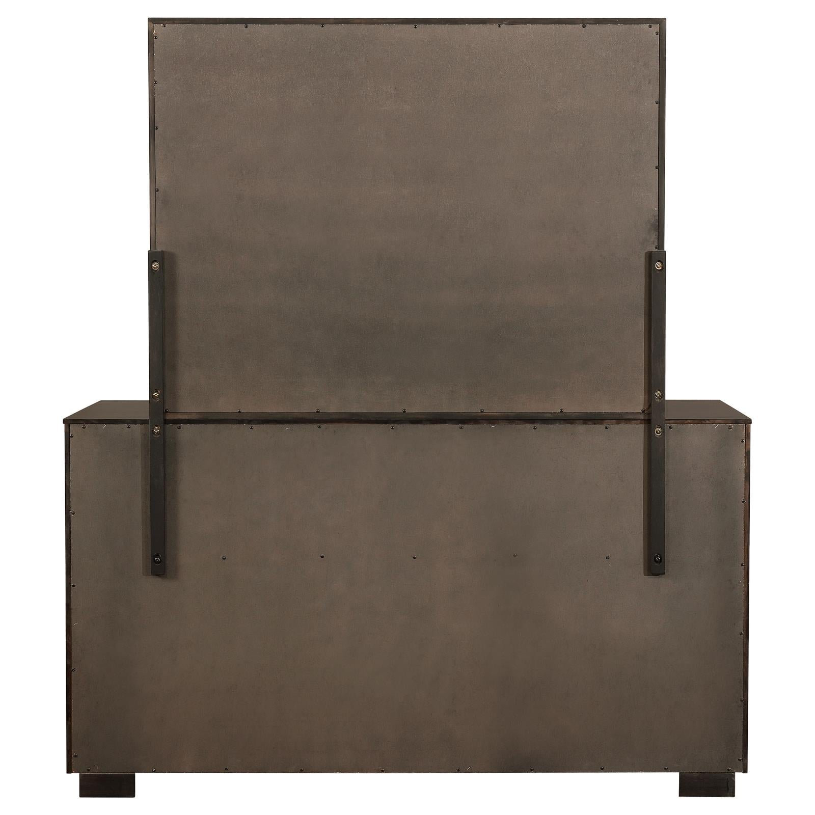 Durango 8-drawer Dresser with Mirror Smoked Peppercorn - 223263M - Bien Home Furniture & Electronics