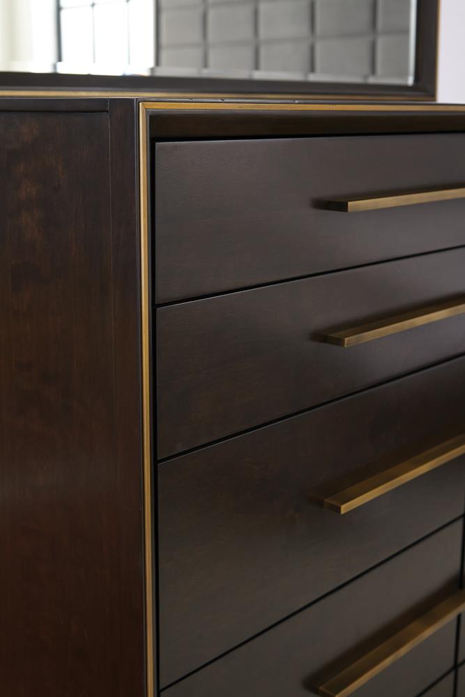 Durango Smoked Peppercorn 8-Drawer Dresser - 223263 - Bien Home Furniture & Electronics