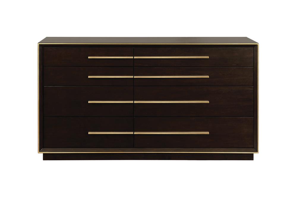 Durango Smoked Peppercorn 8-Drawer Dresser - 223263 - Bien Home Furniture & Electronics
