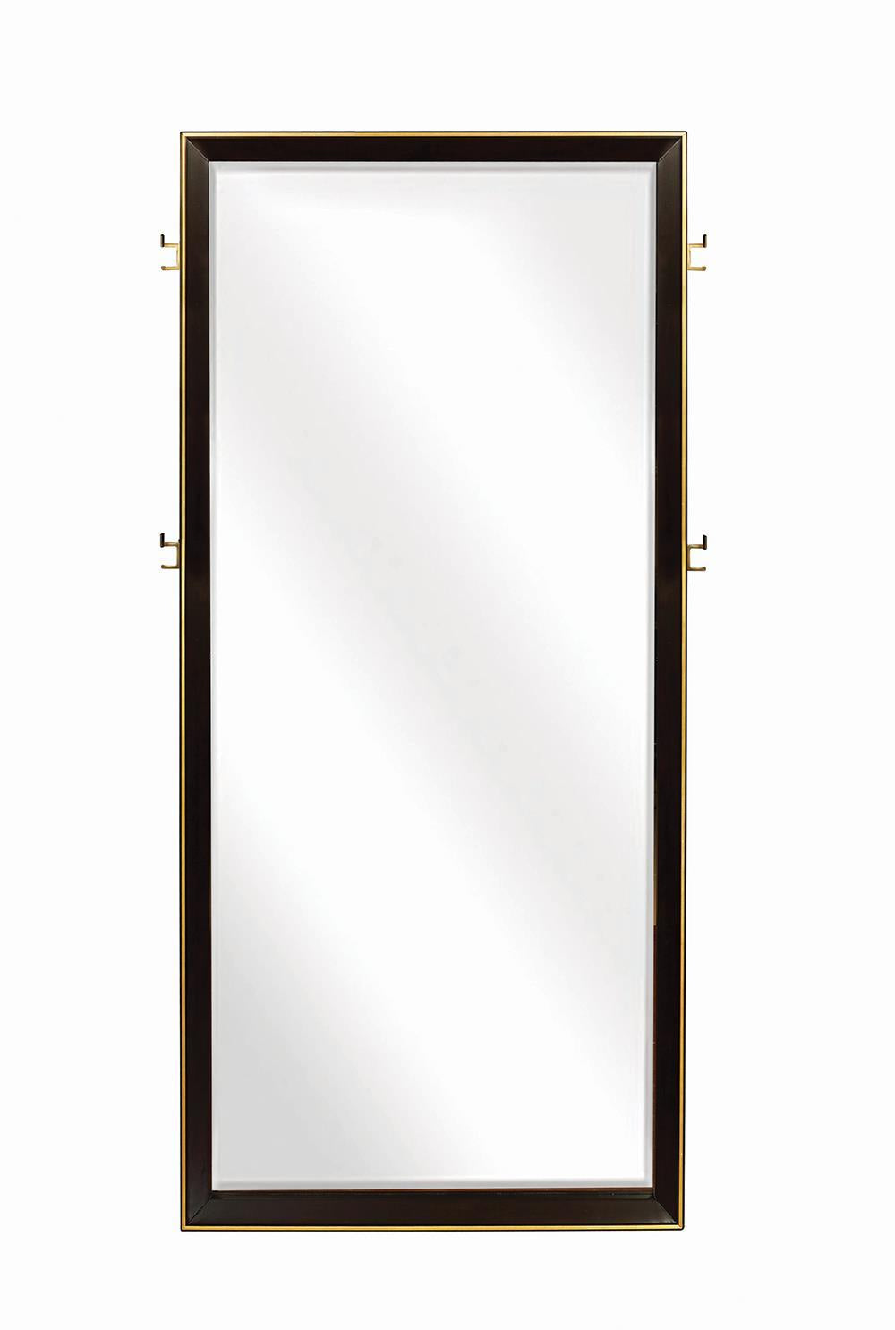 Durango Smoked Peppercorn Floor Mirror - 223270 - Bien Home Furniture & Electronics