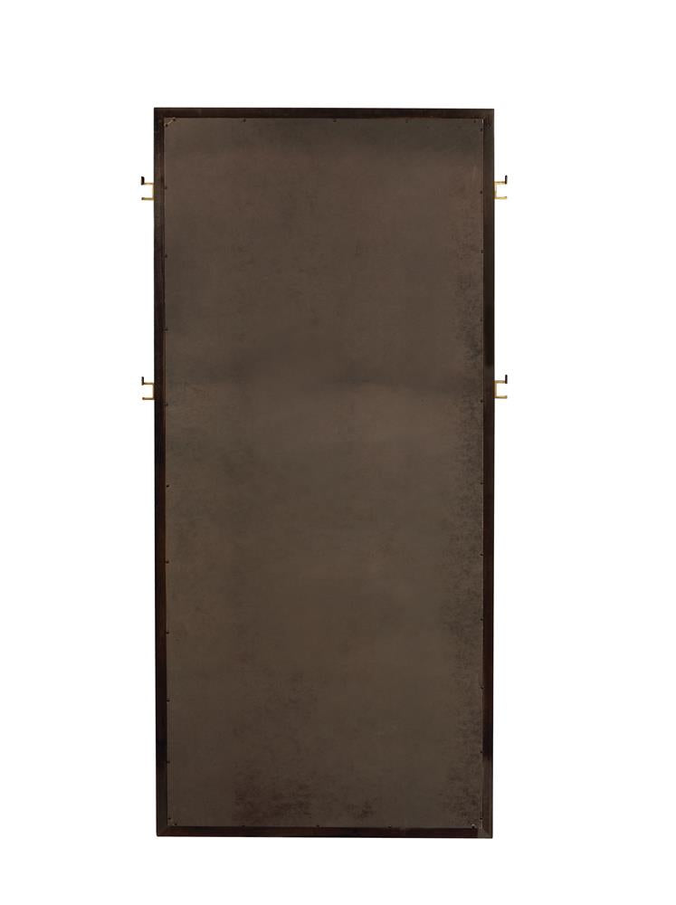 Durango Smoked Peppercorn Floor Mirror - 223270 - Bien Home Furniture & Electronics