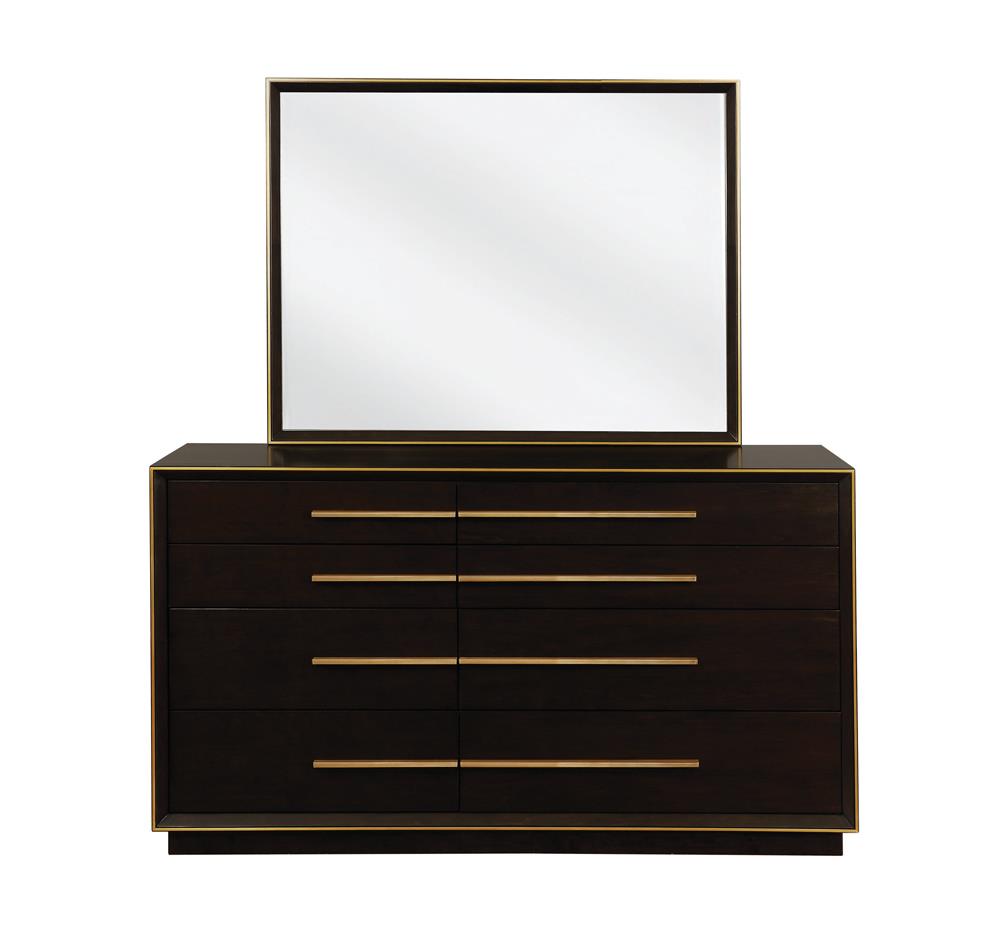 Durango Smoked Peppercorn Mirror - 223264 - Bien Home Furniture & Electronics