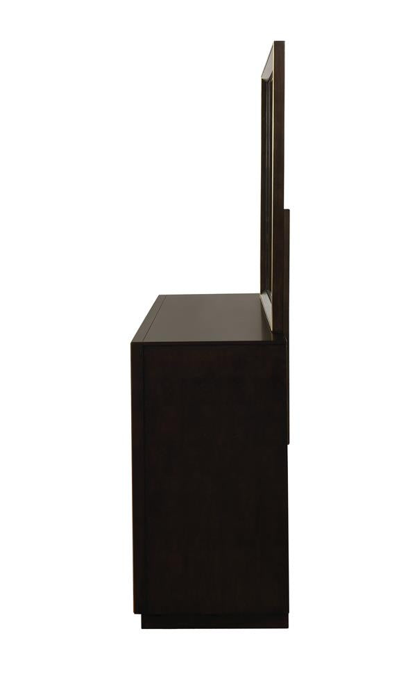 Durango Smoked Peppercorn Mirror - 223264 - Bien Home Furniture & Electronics