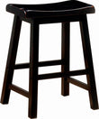Durant Black Wooden Counter Height Stools, Set of 2 - 180019 - Bien Home Furniture & Electronics