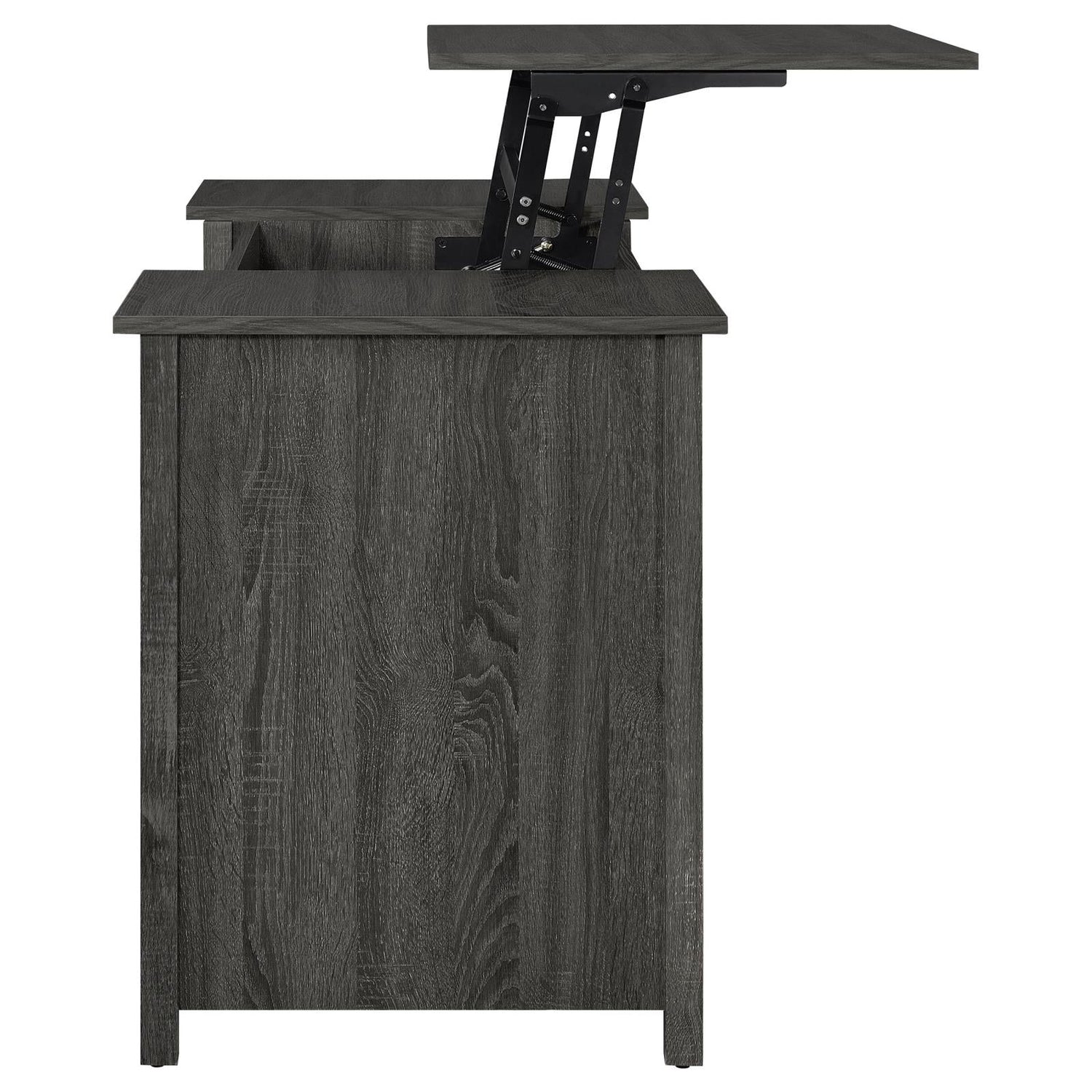 Dylan 4-Drawer Lift Top Office Desk - 801576 - Bien Home Furniture & Electronics