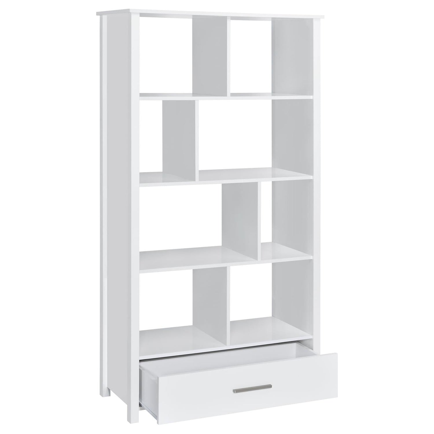 Dylan Rectangular 8-Shelf Bookcase - 801574 - Bien Home Furniture & Electronics