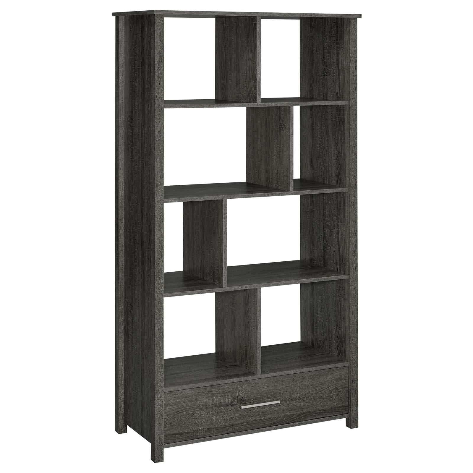 Dylan Rectangular 8-Shelf Bookcase - 801577 - Bien Home Furniture &amp; Electronics