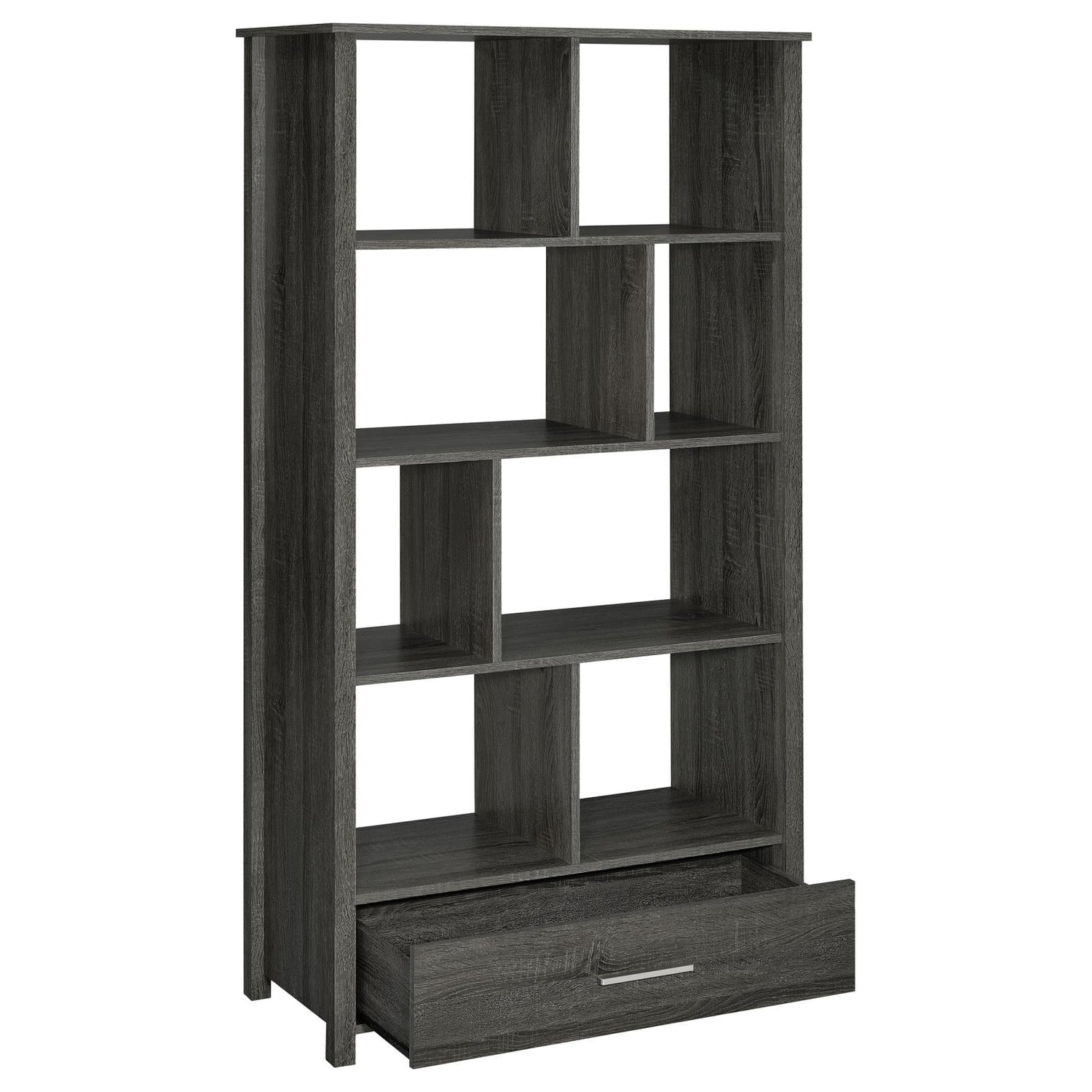Dylan Rectangular 8-Shelf Bookcase - 801577 - Bien Home Furniture & Electronics
