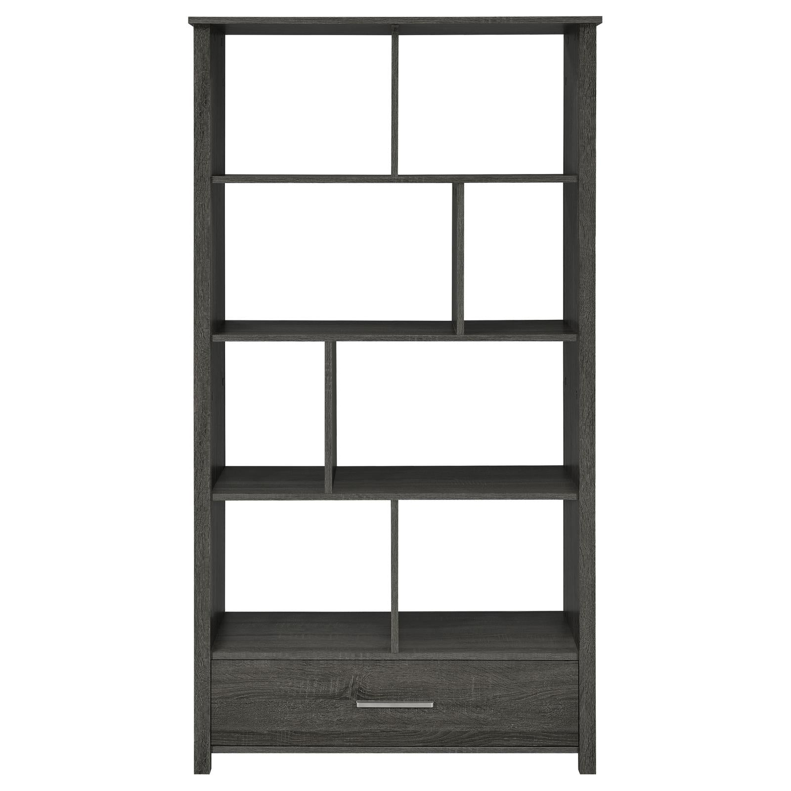 Dylan Rectangular 8-Shelf Bookcase - 801577 - Bien Home Furniture &amp; Electronics