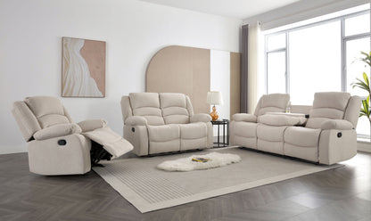 Dynamo2SAND  3PC Reclining Set - Dynamo2 Sand - Bien Home Furniture &amp; Electronics