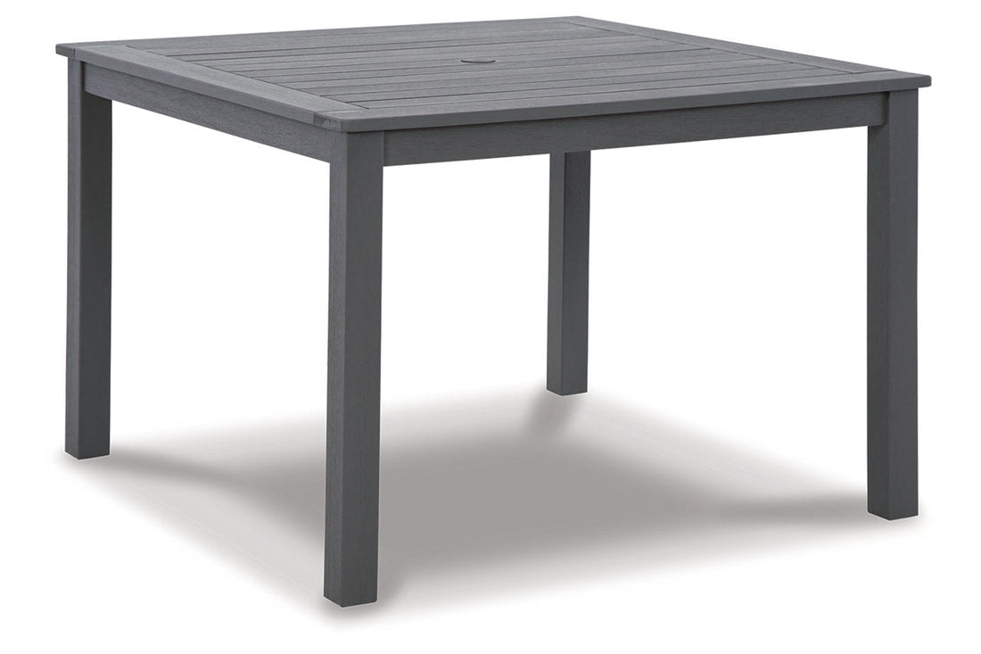 Eden Town Gray Outdoor Dining Table - P358-615 - Bien Home Furniture &amp; Electronics