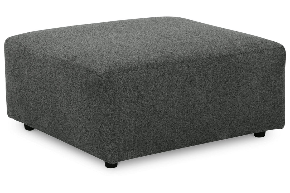 Edenfield Charcoal Oversized Accent Ottoman - 2900308 - Bien Home Furniture &amp; Electronics