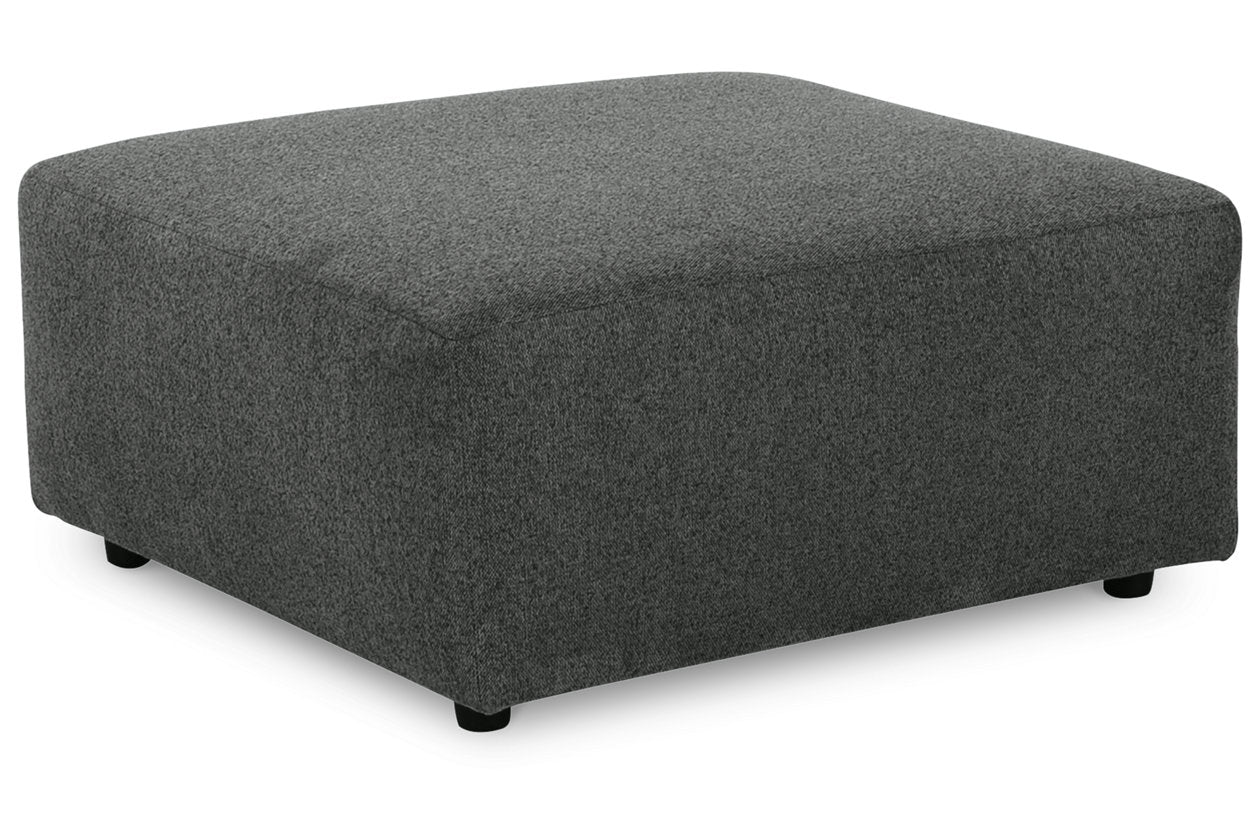 Edenfield Charcoal Oversized Accent Ottoman - 2900308 - Bien Home Furniture & Electronics