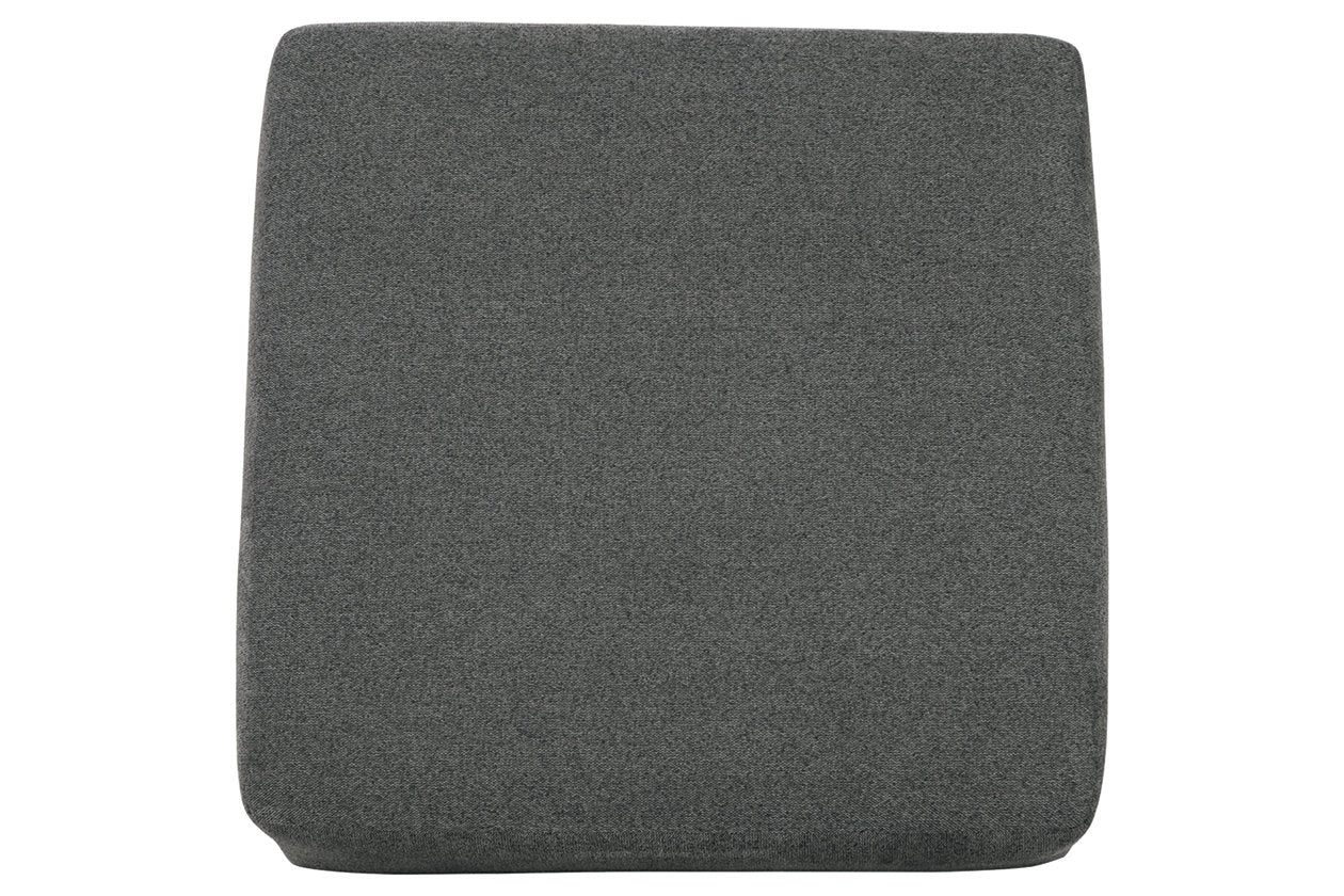 Edenfield Charcoal Oversized Accent Ottoman - 2900308 - Bien Home Furniture & Electronics