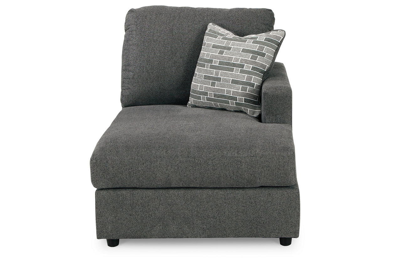 Edenfield Charcoal Right-Arm Facing Corner Chaise - 2900317 - Bien Home Furniture & Electronics