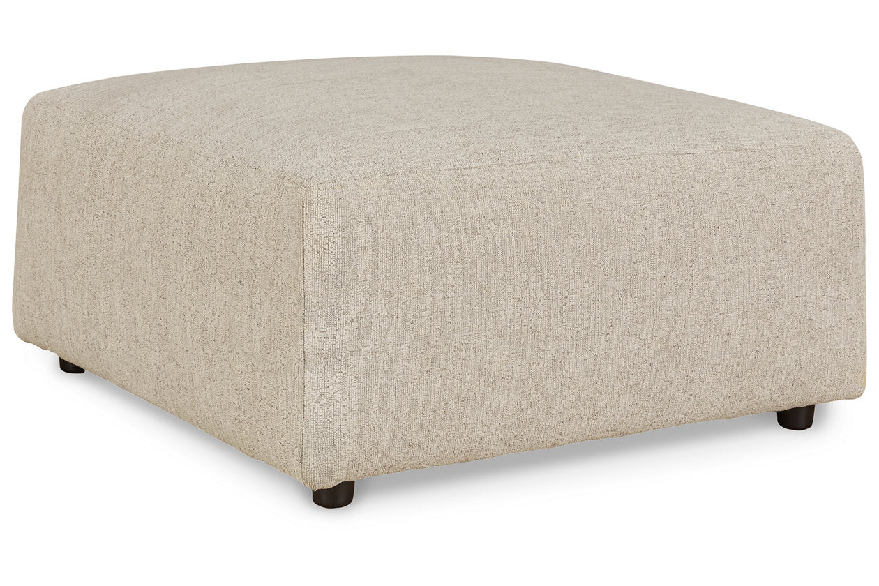 Edenfield Linen Oversized Accent Ottoman - 2900408 - Bien Home Furniture & Electronics