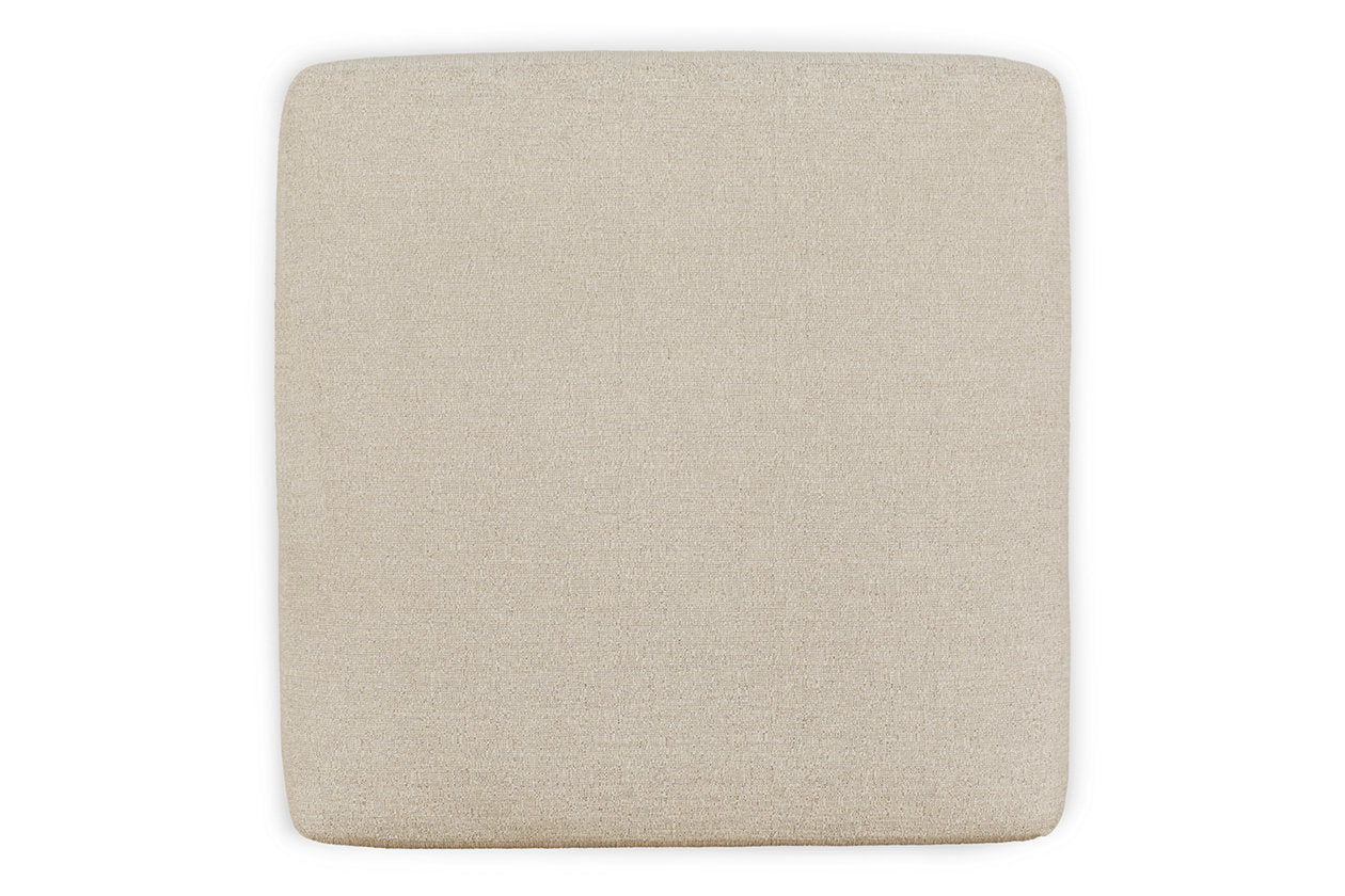 Edenfield Linen Oversized Accent Ottoman - 2900408 - Bien Home Furniture & Electronics