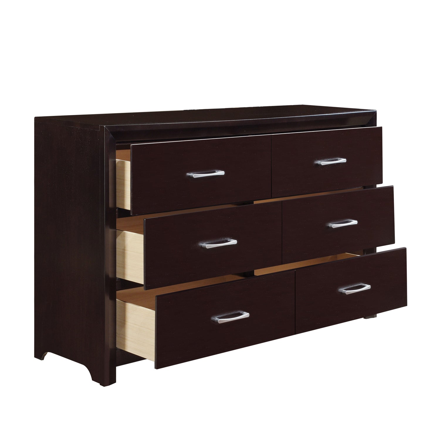 Edina Espresso Dresser - 2145-5 - Bien Home Furniture & Electronics