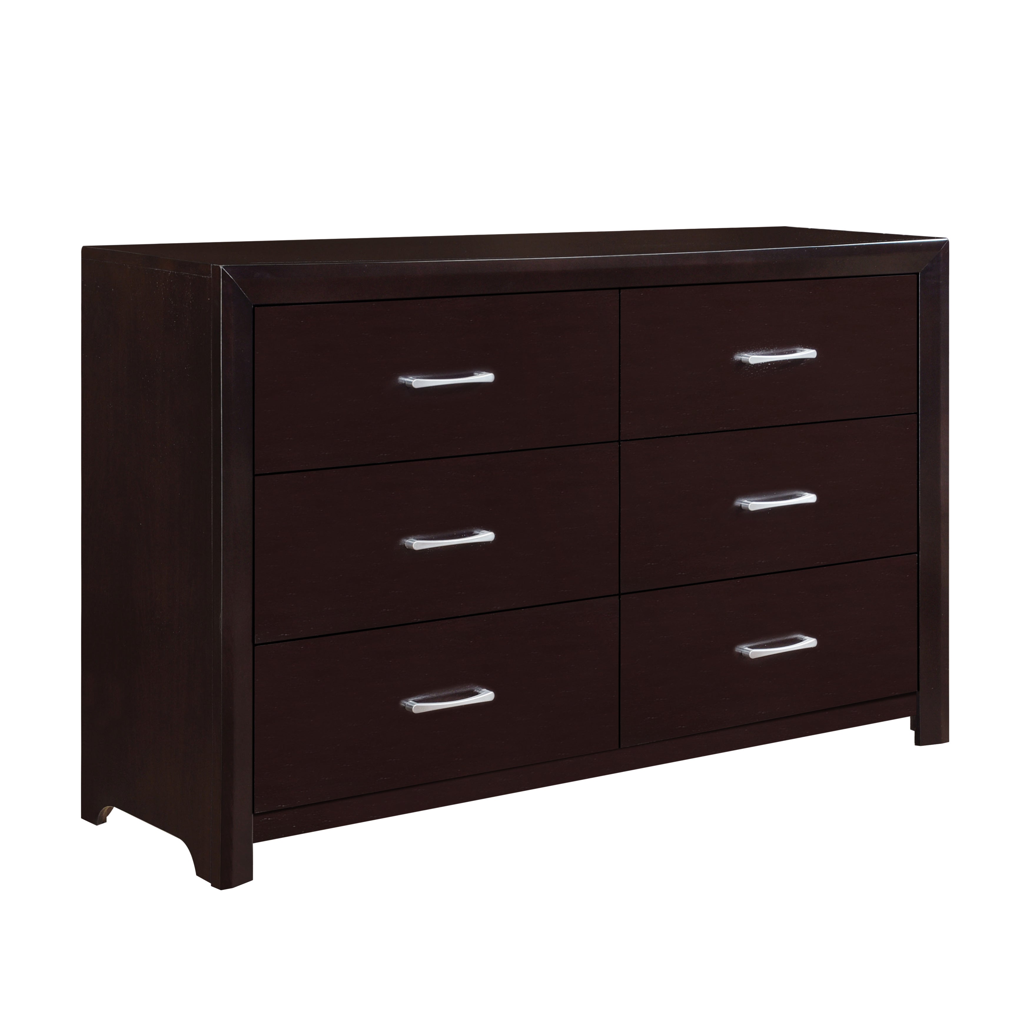 Edina Espresso Upholstered Panel Youth Bedroom Set - SET | 2145F-1 | 2145F-2 | 2145F-3 | 2145-5 | 2145-6 | 2145-4 | 2145-9 - Bien Home Furniture &amp; Electronics