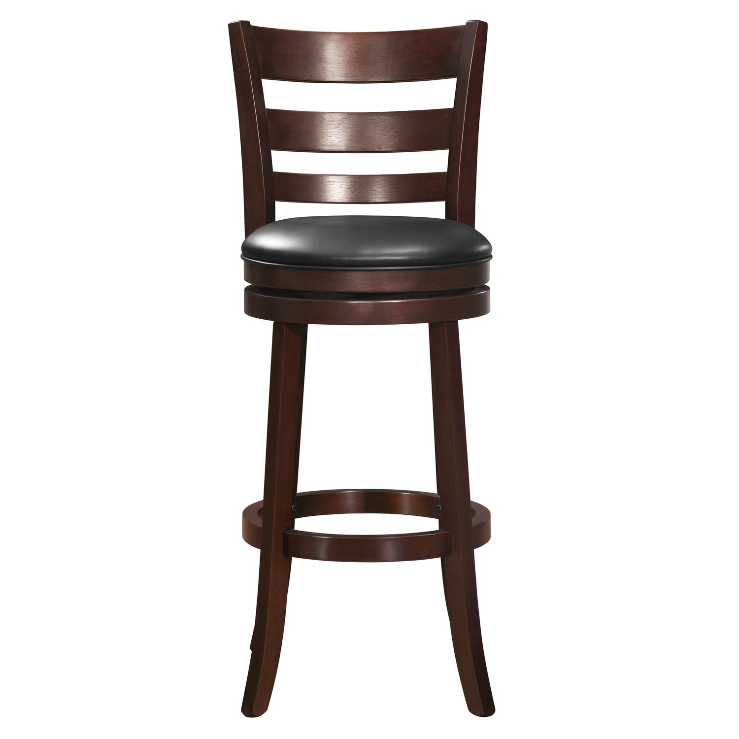 Edmond Dark Cherry Swivel Pub Height Chair - 1144E-29S - Bien Home Furniture &amp; Electronics
