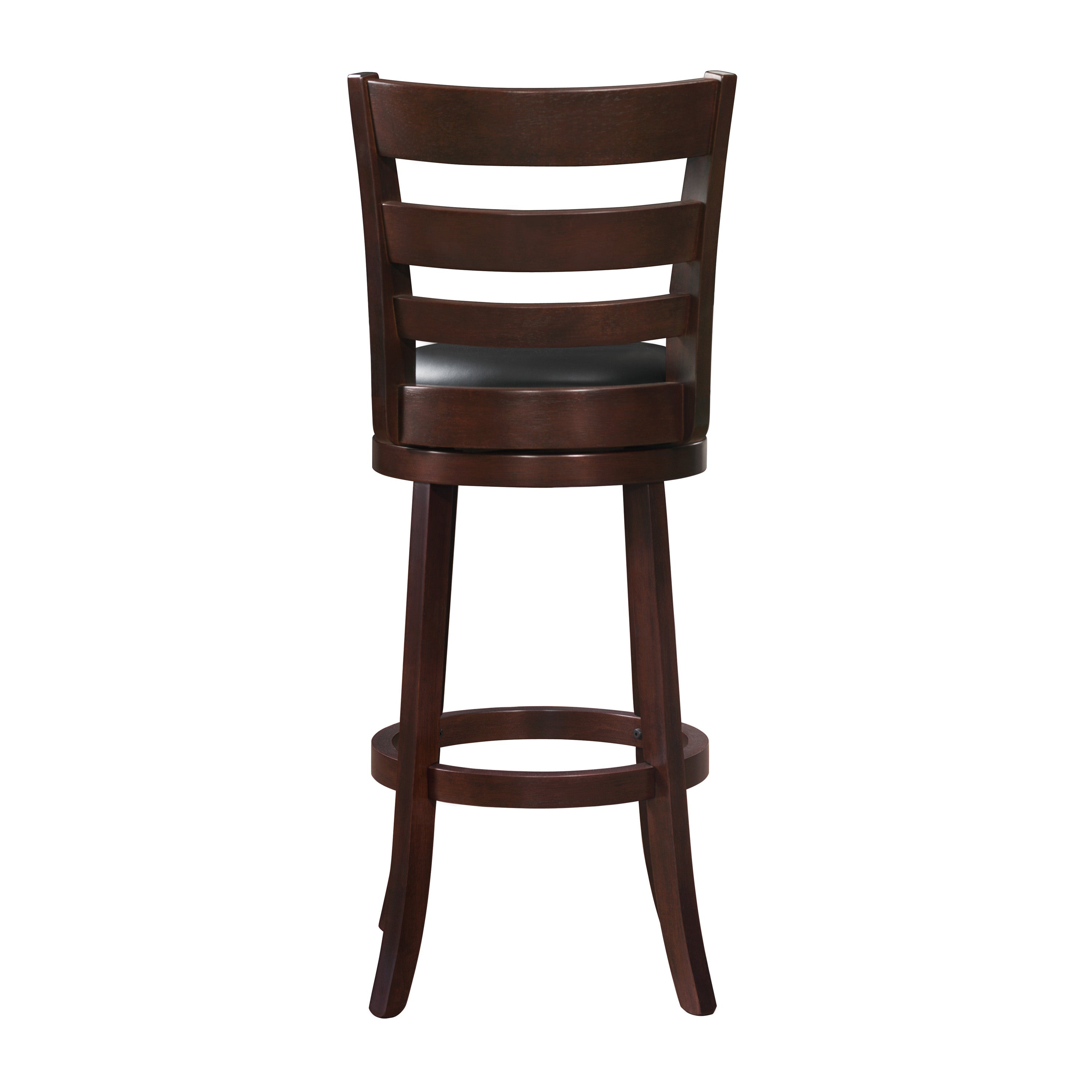 Edmond Dark Cherry Swivel Pub Height Chair - 1144E-29S - Bien Home Furniture &amp; Electronics