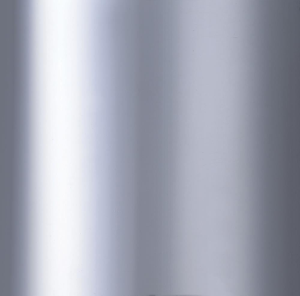 Edmund Glossy White/Chrome Accent Table with X-cross - 930014 - Bien Home Furniture & Electronics