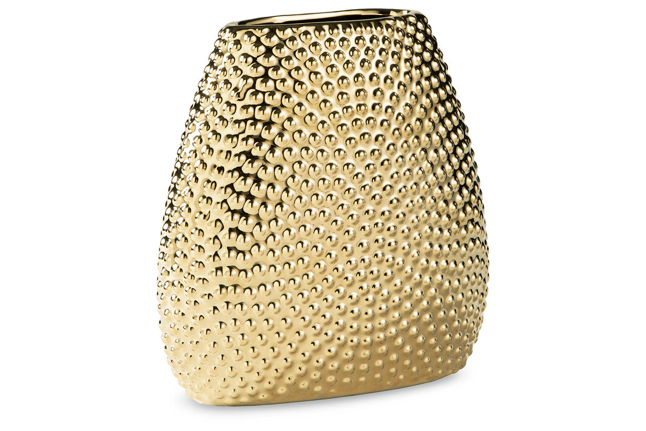 Efim Gold Finish Vase - A2000575 - Bien Home Furniture & Electronics