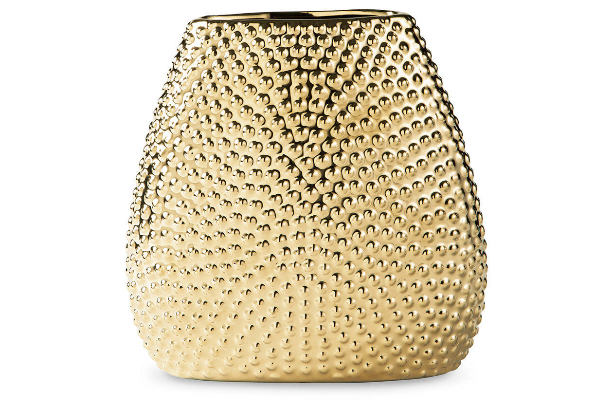 Efim Gold Finish Vase - A2000575 - Bien Home Furniture & Electronics
