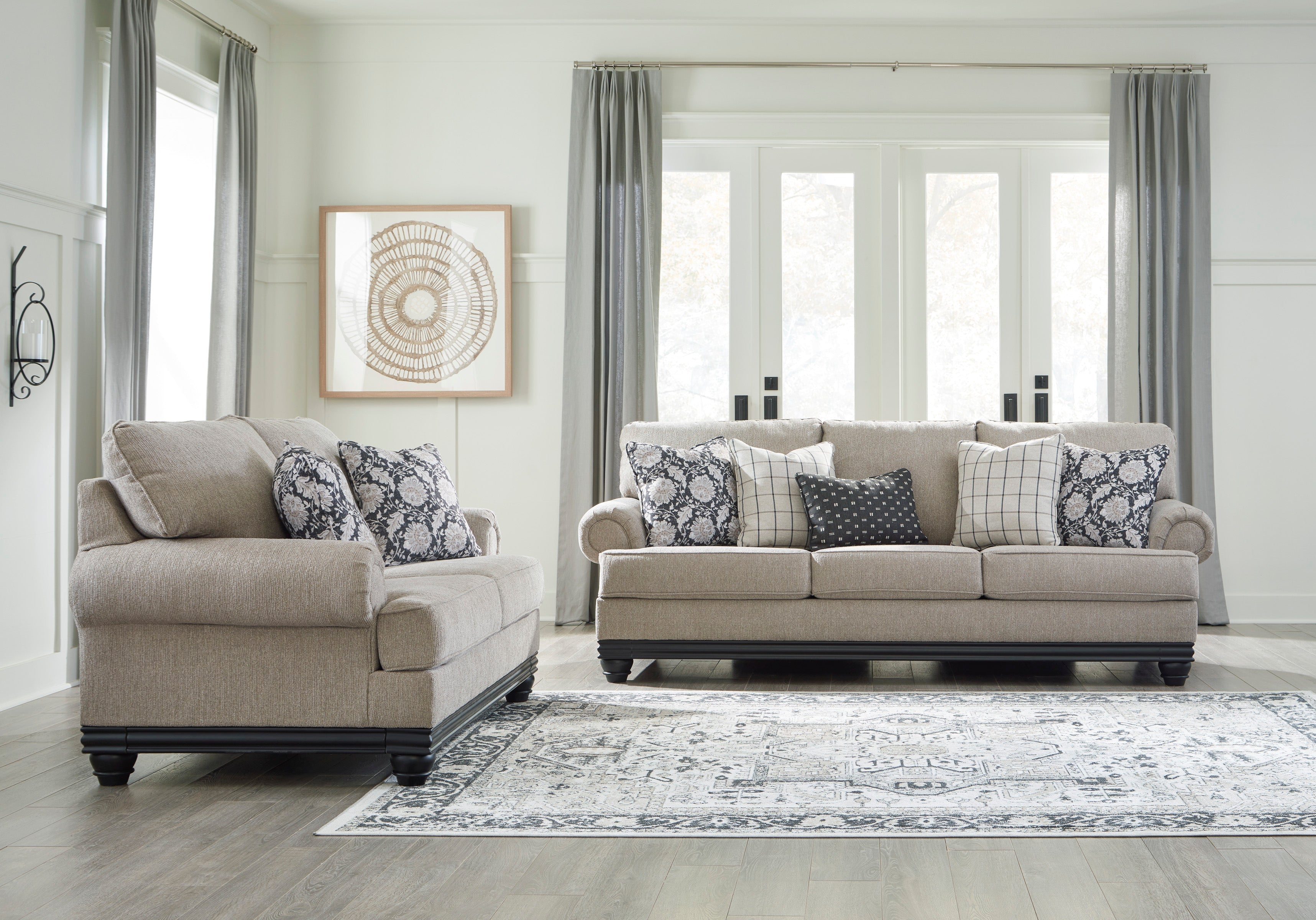Elbiani Alloy Living Room Set - SET | 3870438 | 3870435 - Bien Home Furniture & Electronics