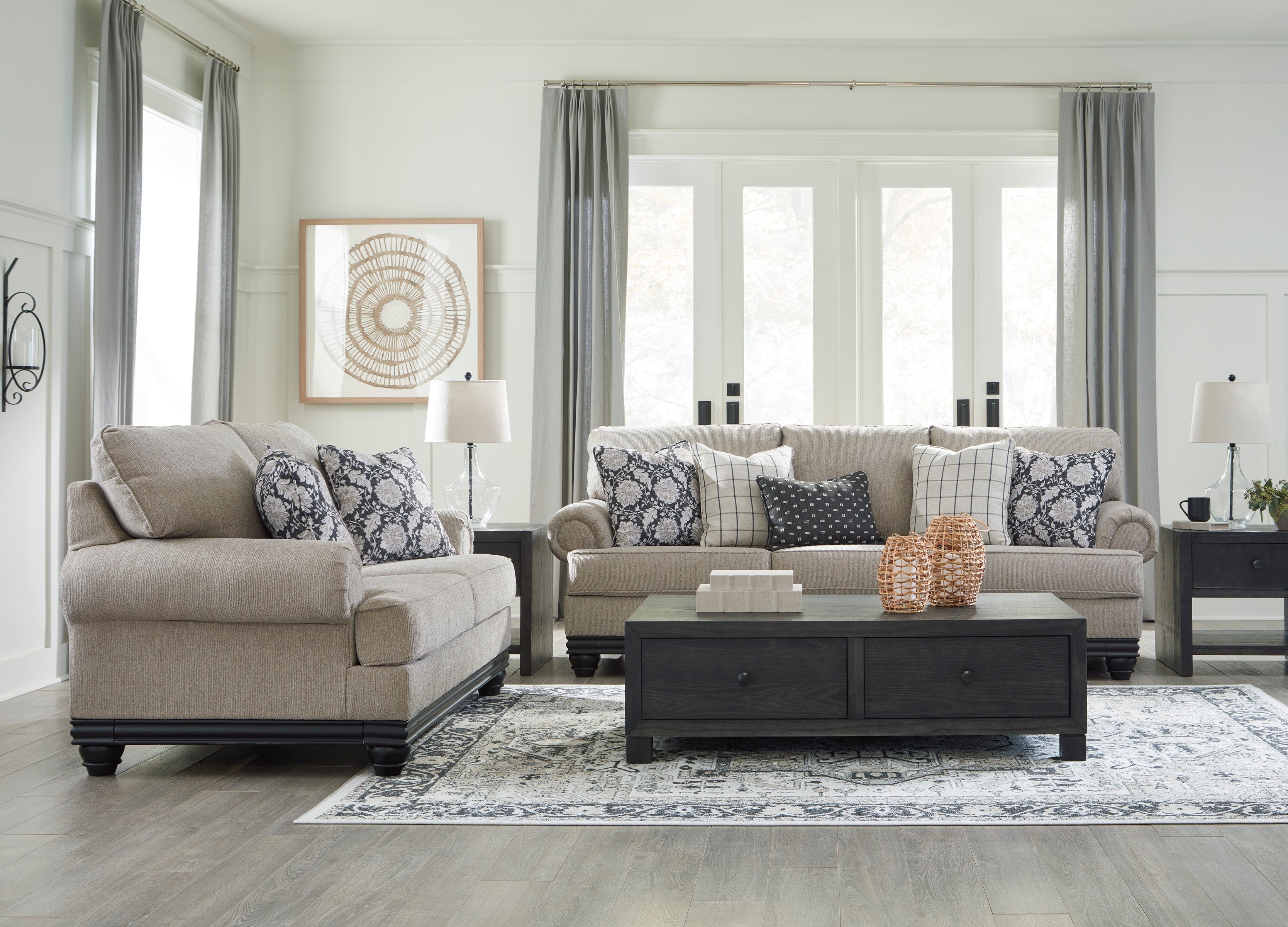 Elbiani Alloy Living Room Set - SET | 3870438 | 3870435 - Bien Home Furniture & Electronics