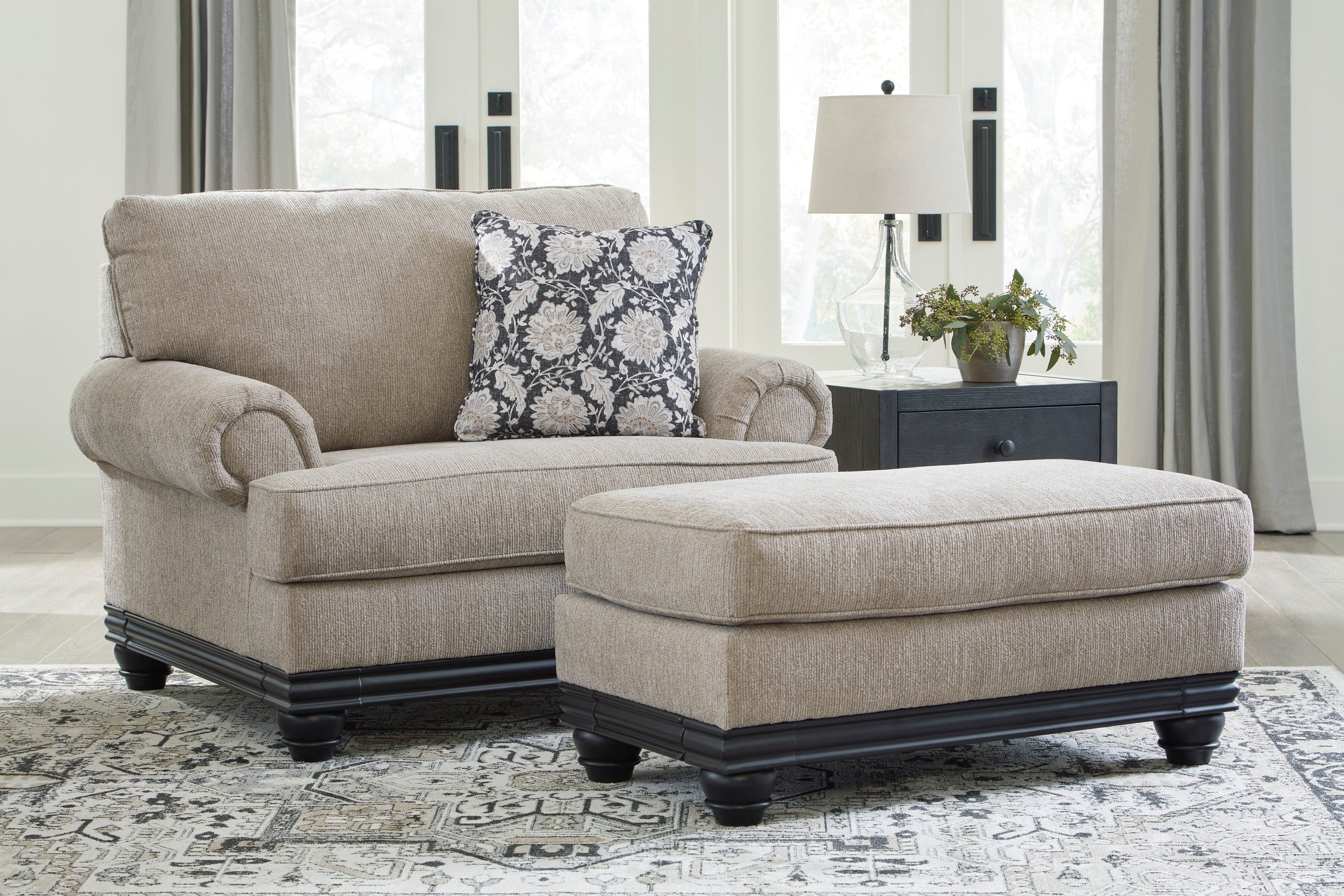 Elbiani Alloy Living Room Set - SET | 3870438 | 3870435 - Bien Home Furniture & Electronics