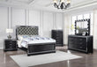 Eleanor Black/Silver Panel Bedroom Set - SET | 223361Q | 223362 | 223365 - Bien Home Furniture & Electronics