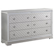 Eleanor Metallic Rectangular 6-Drawer Dresser - 223463 - Bien Home Furniture & Electronics