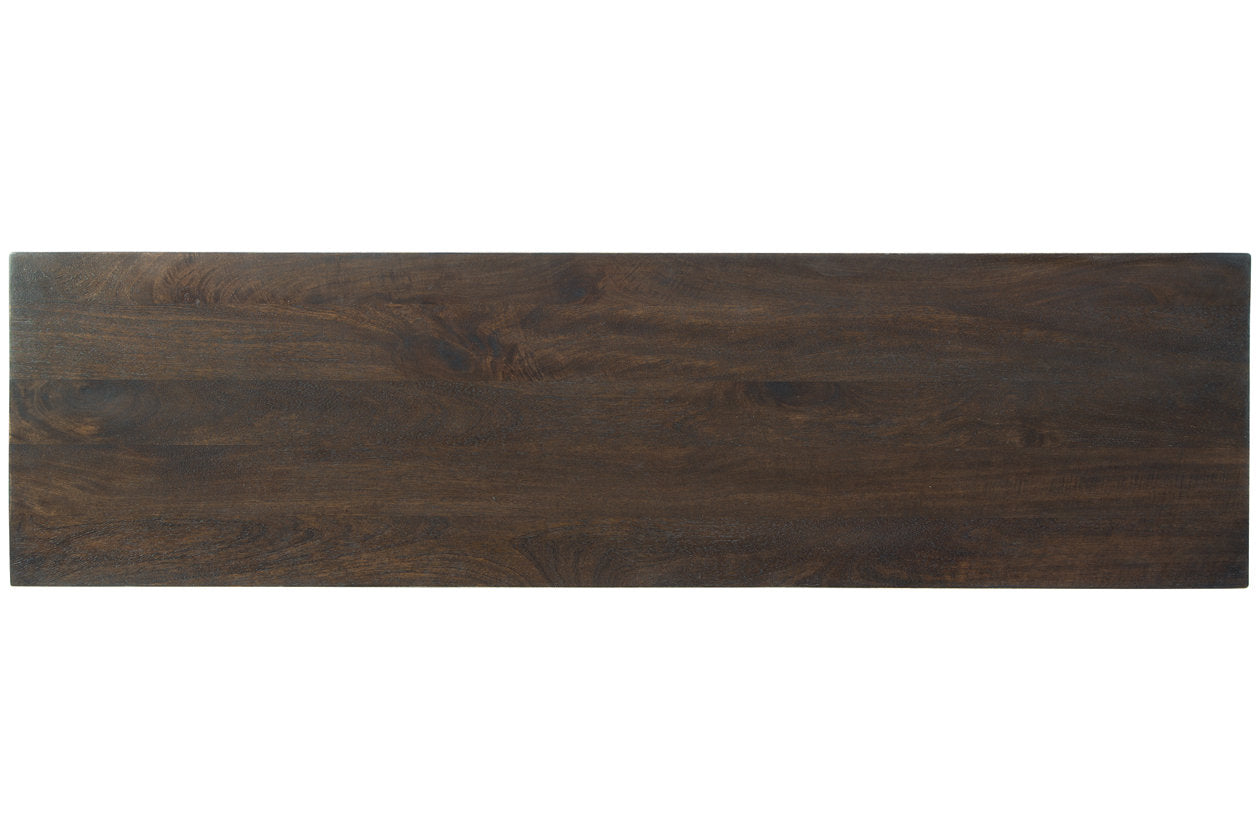 Elinmore Brown/Gold Finish Accent Cabinet - A4000316 - Bien Home Furniture & Electronics