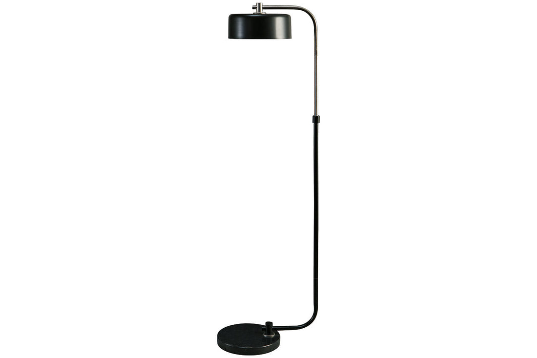 Eliridge Black/Silver Finish Floor Lamp - L206061 - Bien Home Furniture &amp; Electronics
