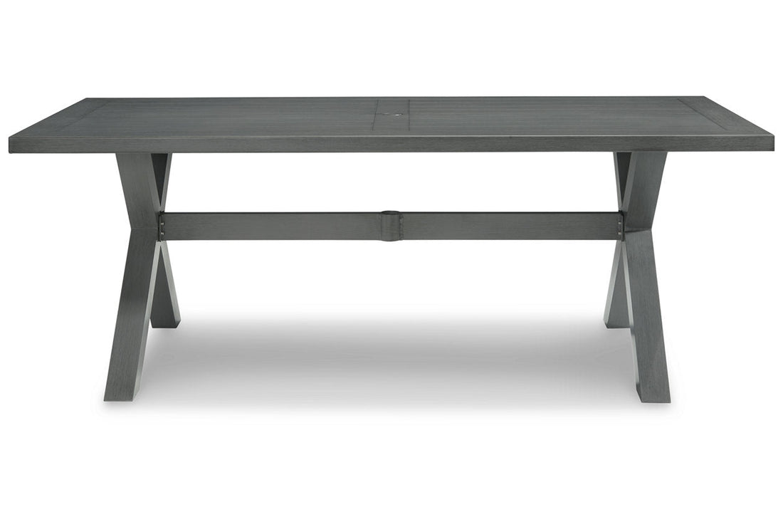 Elite Park Gray Outdoor Dining Table - P518-625 - Bien Home Furniture &amp; Electronics