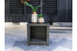 Elite Park Gray Outdoor End Table - P518-702 - Bien Home Furniture & Electronics