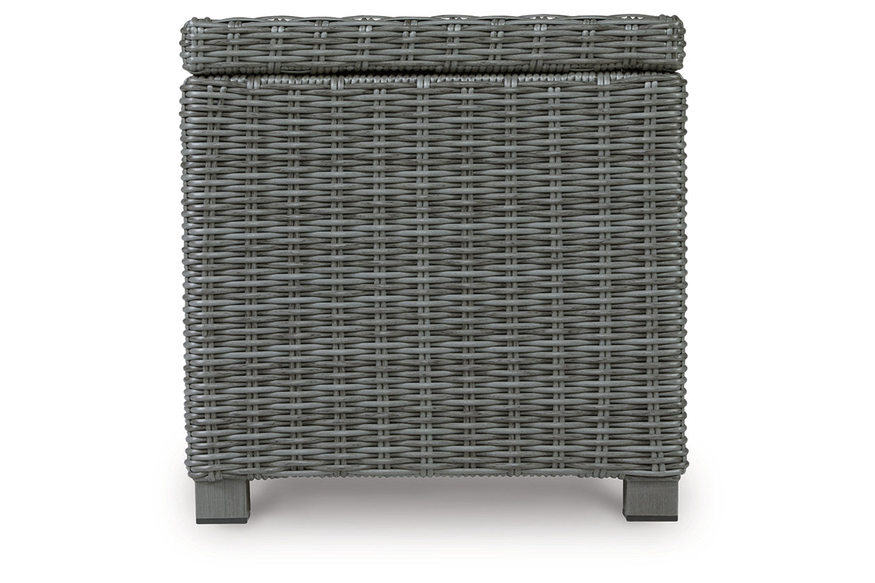 Elite Park Gray Outdoor End Table - P518-702 - Bien Home Furniture & Electronics