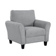 Ellery Dark Gray Chair - 9209DG-1 - Bien Home Furniture & Electronics