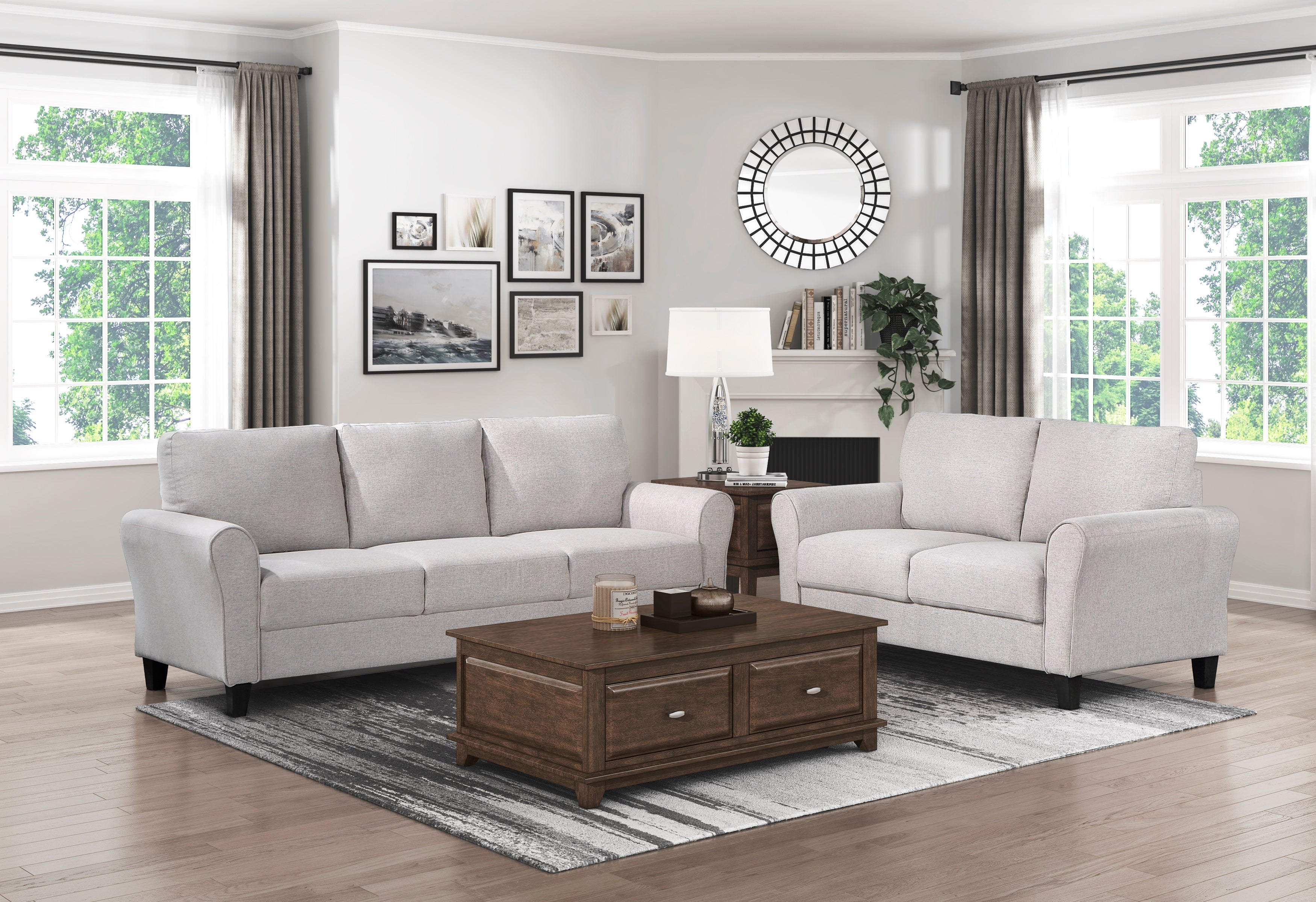 Ellery Sand Sofa - 9209SN-3 - Bien Home Furniture & Electronics