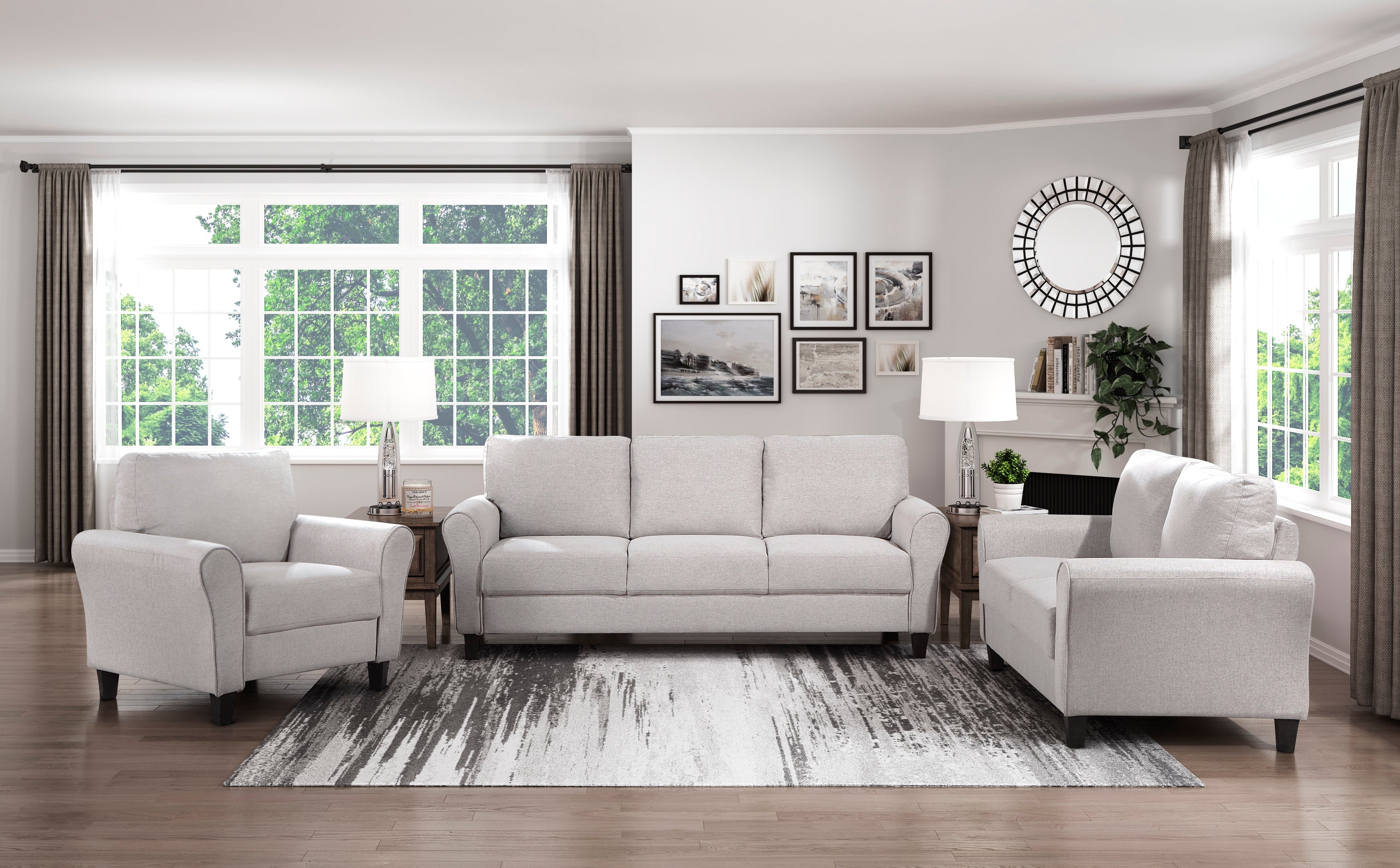 Ellery Sand Sofa - 9209SN-3 - Bien Home Furniture & Electronics