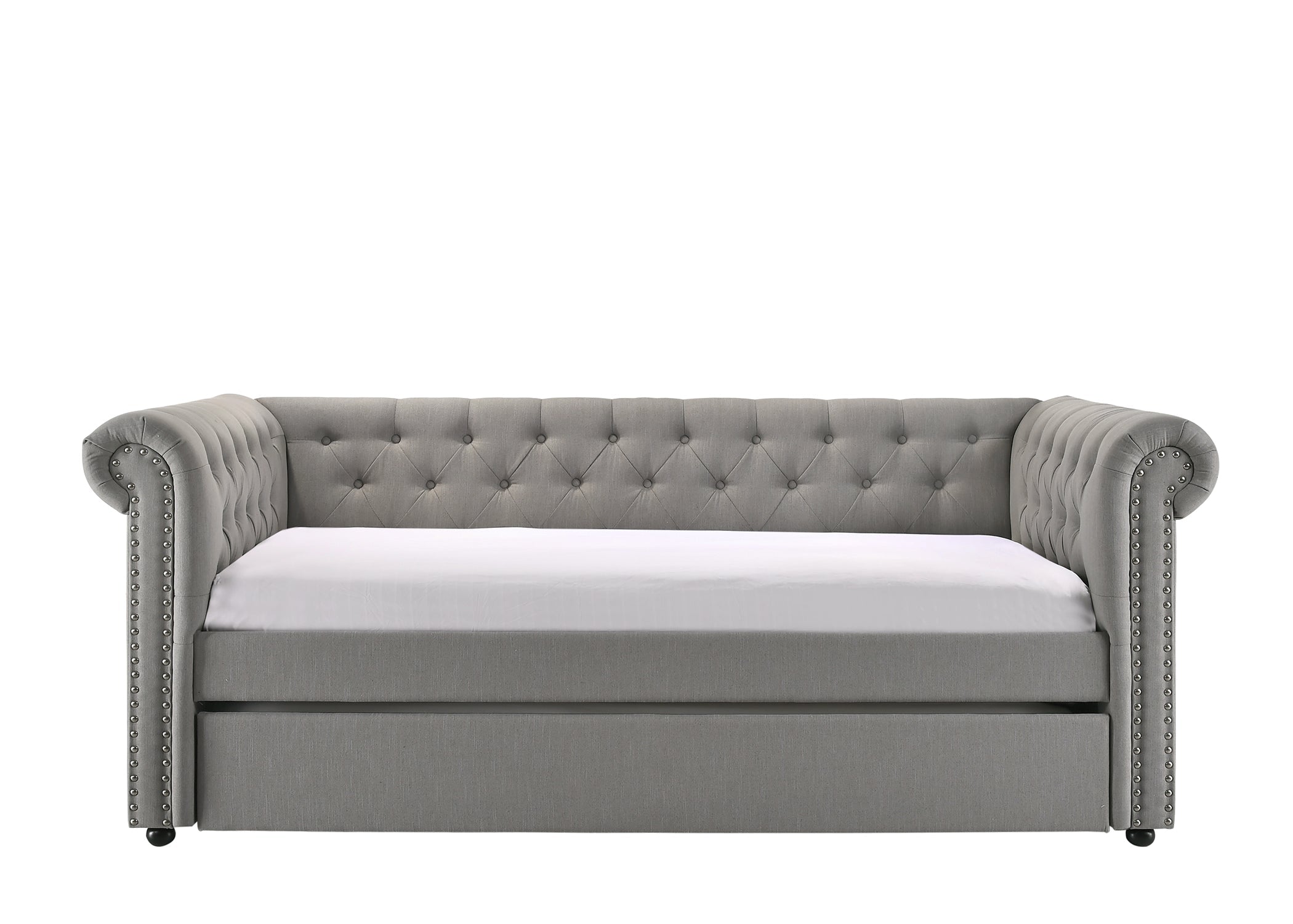 Ellie Gray Twin Daybed - SET | 5332DV-ARM | 5332DV-BACK - Bien Home Furniture & Electronics